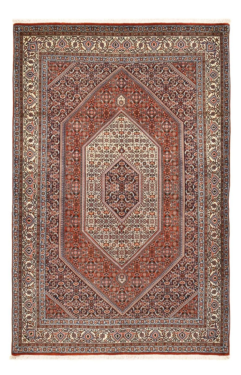 Bidjar Teppich 138x212cm - Perserteppich - rost
