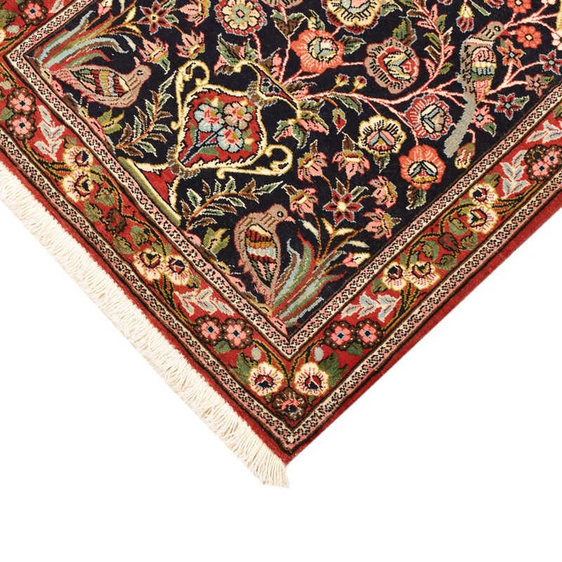 Ghom Teppich 57x81cm - Perserteppich - mehrfarbig