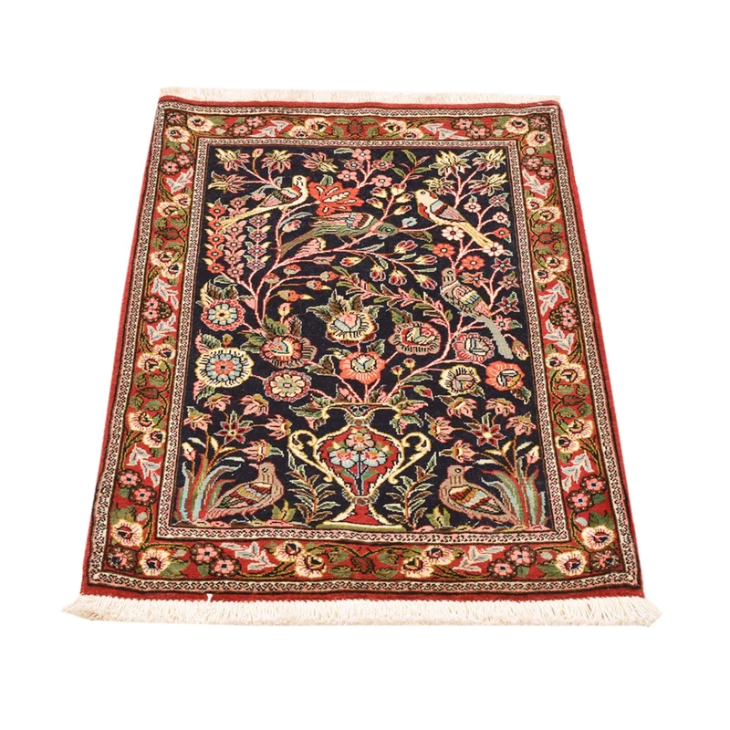 Ghom Teppich 57x81cm - Perserteppich - mehrfarbig