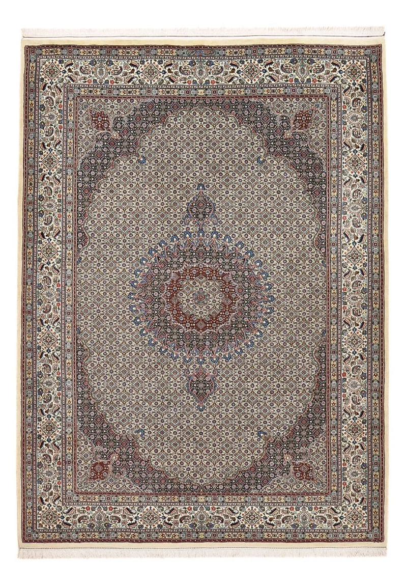 Moud Teppich 201x293cm - Perserteppich - sand