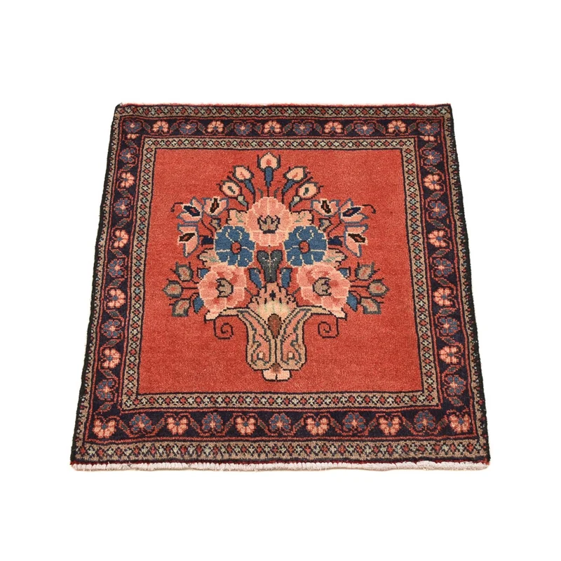 Perserteppich - Nomadic - 49 x 55 cm - rot