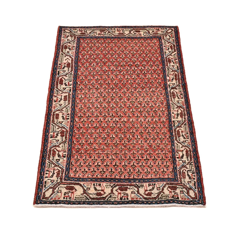 Mir Teppich 65x121cm - Perserteppich - rost