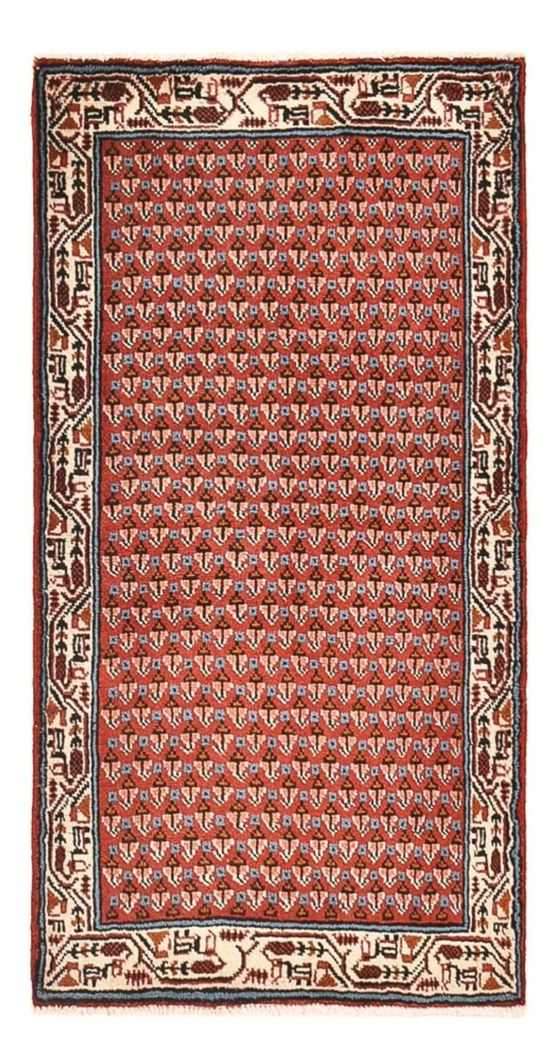 Mir Teppich 63x123cm - Perserteppich - rost