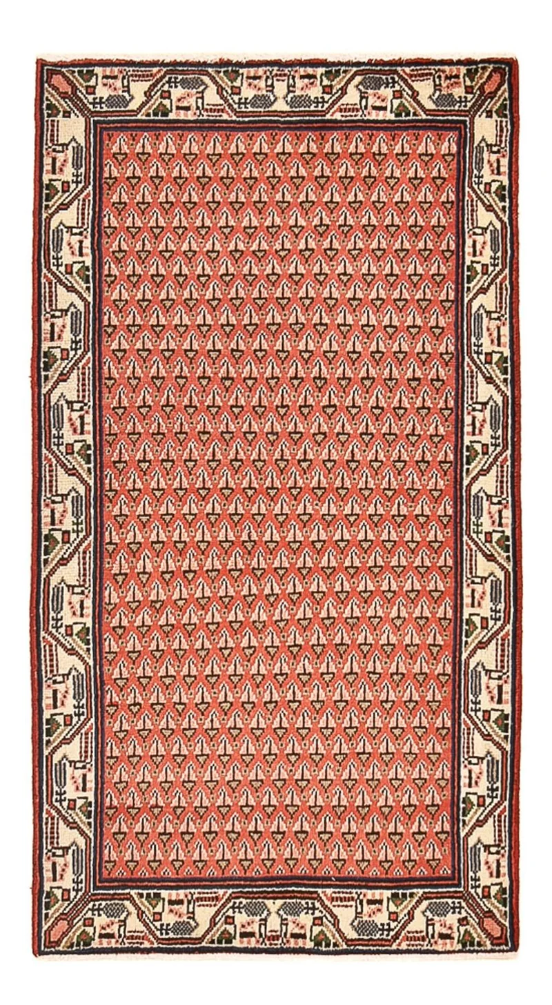 Mir Teppich 67x120cm - Perserteppich - rost