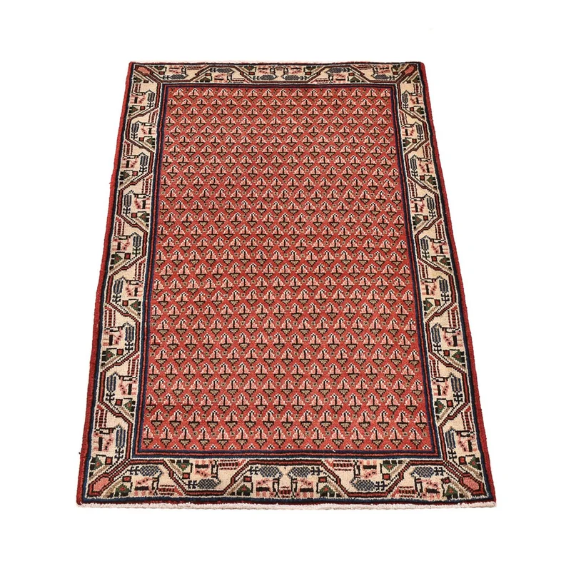 Mir Teppich 67x120cm - Perserteppich - rost