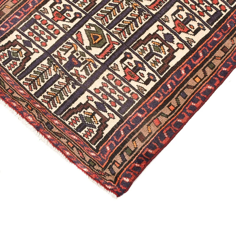 Perserteppich - Nomadic - 74 x 122 cm - mehrfarbig