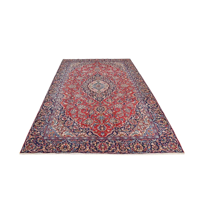 Keshan Teppich 219x343cm - Perserteppich - rot
