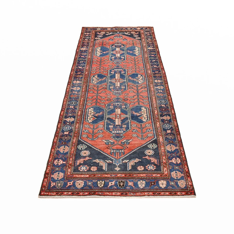 Läufer Perser - Nomadic - 102 x 292 cm - hellrot