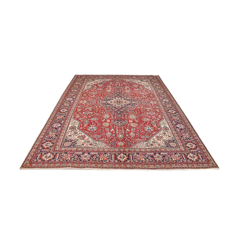 Täbriz Teppich 245x340cm - Perserteppich - rot