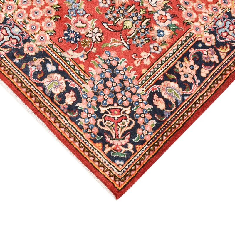 Keshan Teppich 102x146cm - Perserteppich - rot
