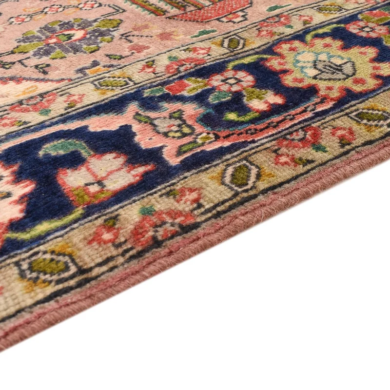 Täbriz Teppich 100x140cm - Perserteppich - beige