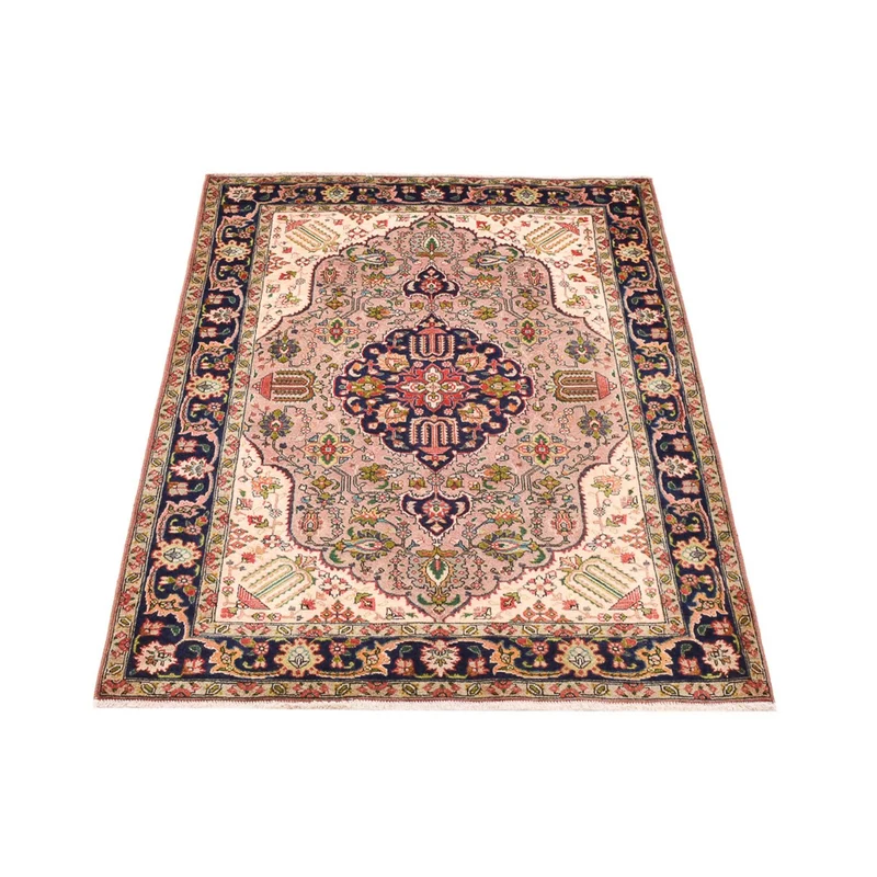 Täbriz Teppich 100x140cm - Perserteppich - beige