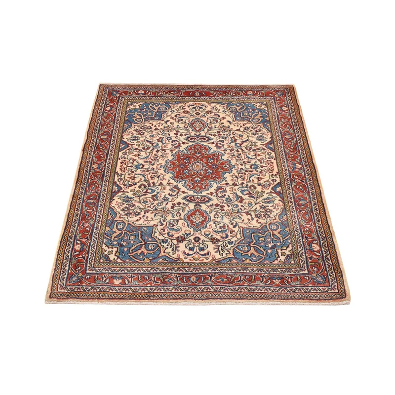 Sarough Teppich 106x152cm - Perserteppich - beige