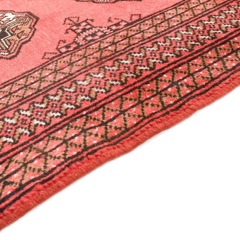 Hamadan Teppich 131x195cm - Perserteppich - rot