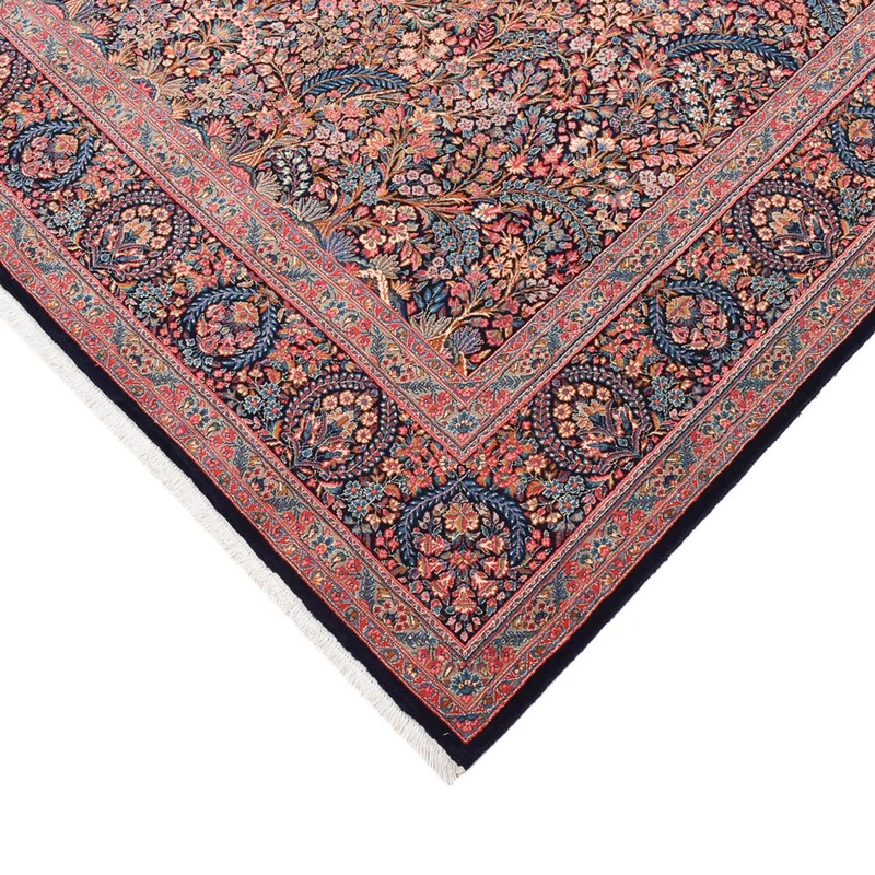 Rafsanjan Teppich 220x313cm - Perserteppich - dunkelrot