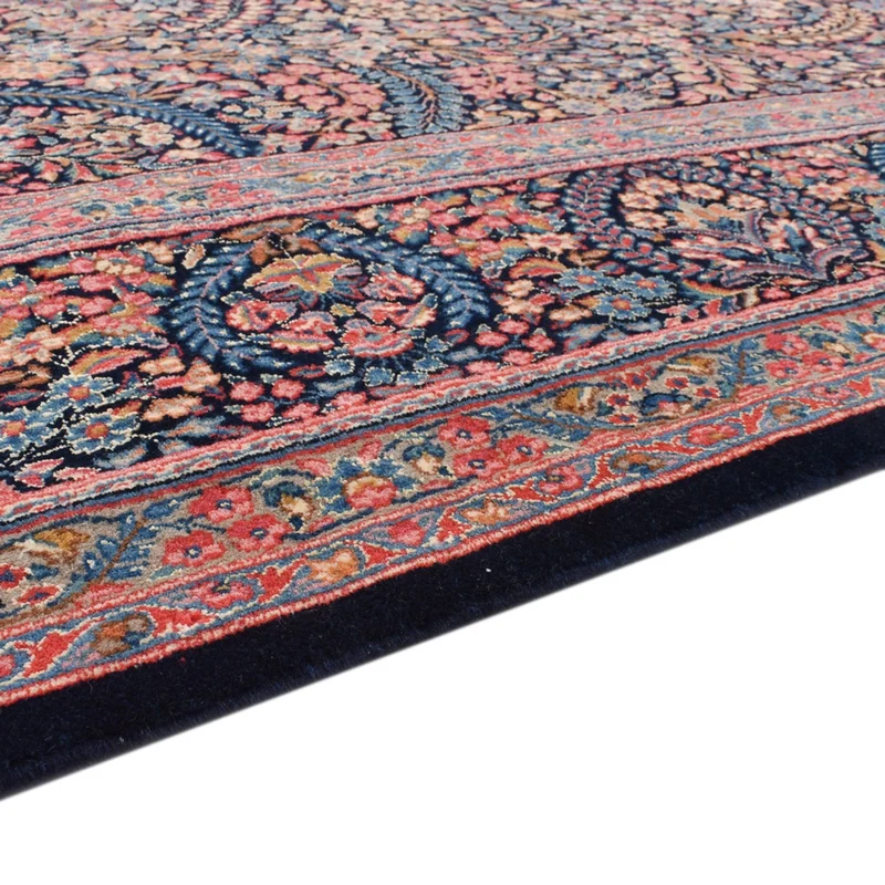 Rafsanjan Teppich 220x313cm - Perserteppich - dunkelrot