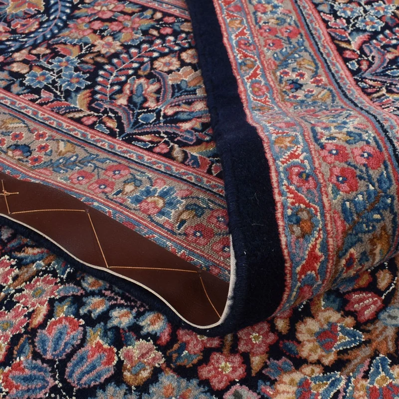 Rafsanjan Teppich 220x313cm - Perserteppich - dunkelrot