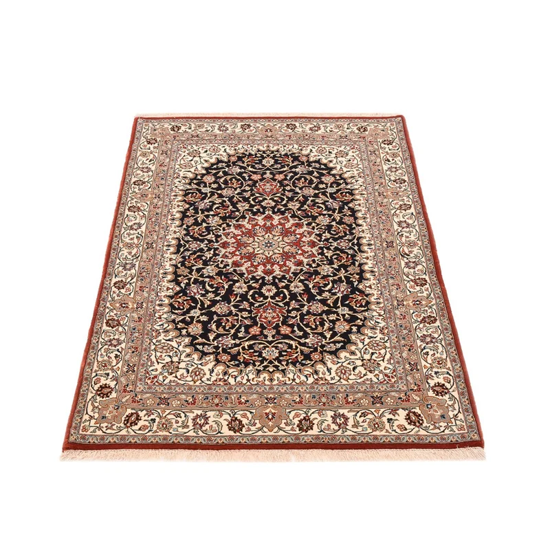 Ilam Teppich 103x154cm - Perserteppich - dunkelblau