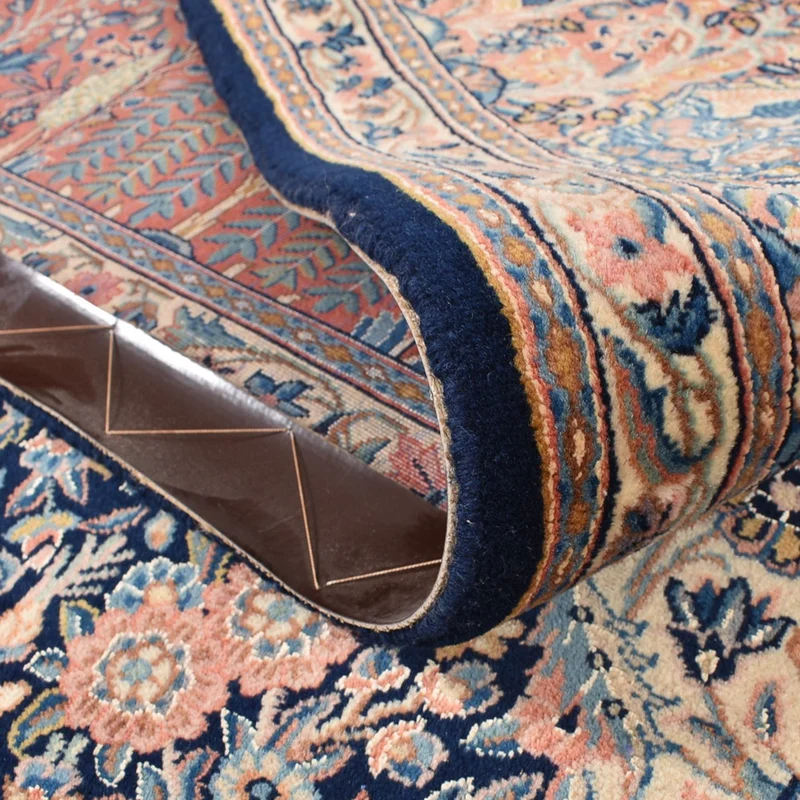 Rafsanjan Teppich 200x290cm - Perserteppich - dunkelblau