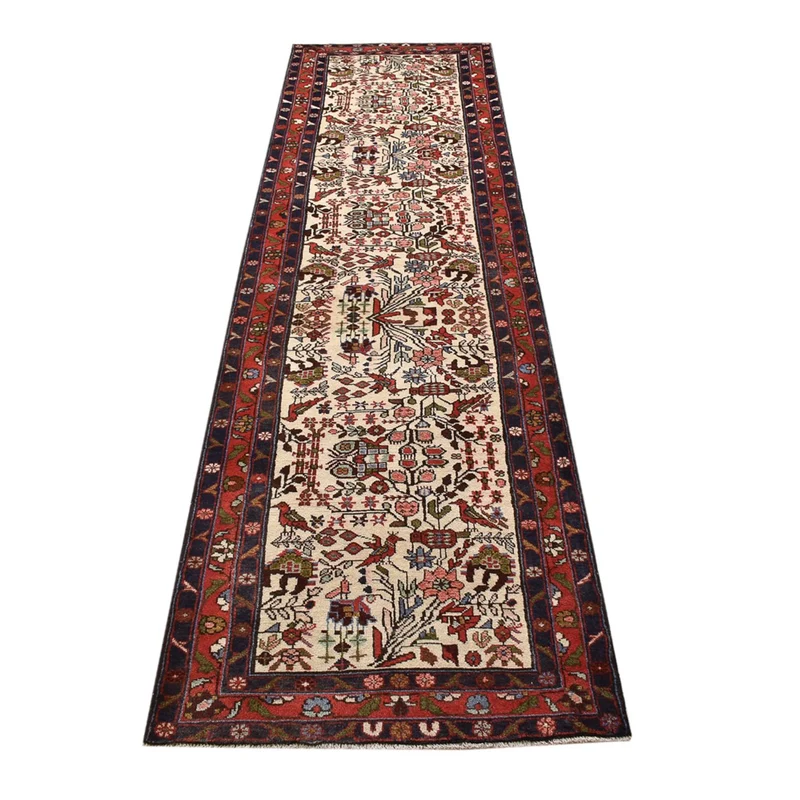 Hosseinabad Teppich 82x302cm - Perserteppich - beige