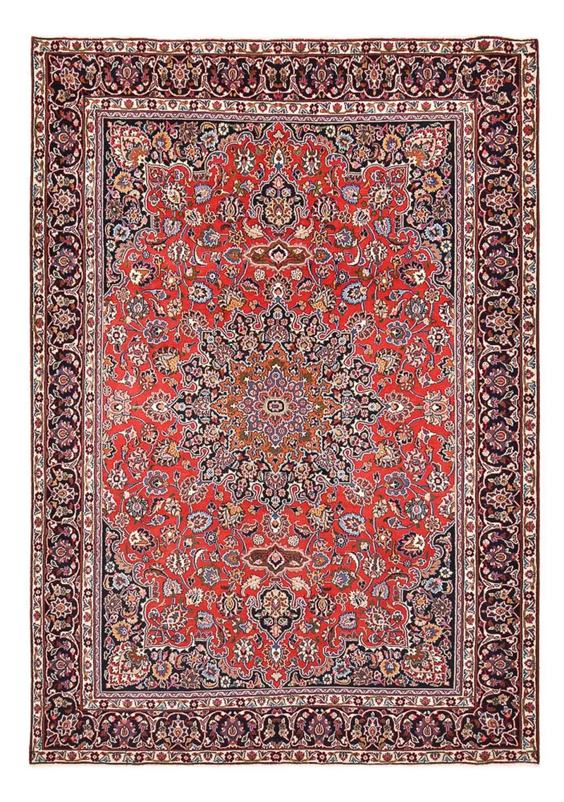 Maschad Teppich 228x332cm - Perserteppich - rot