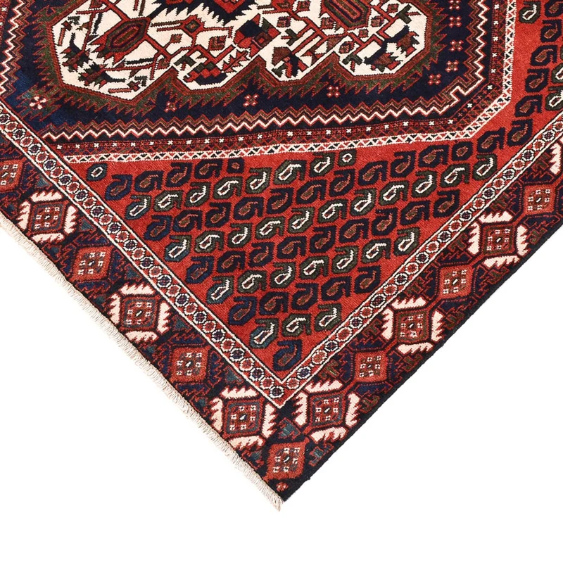 Sharbabak Teppich 126x174cm - Perserteppich - rost