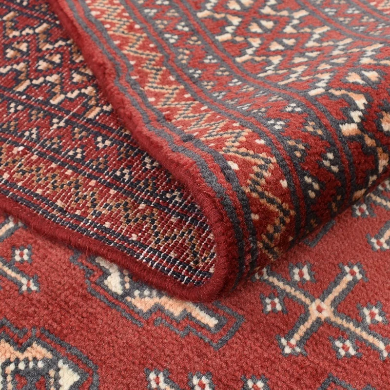 Turkaman Teppich 130x190cm - Orientteppich - rot
