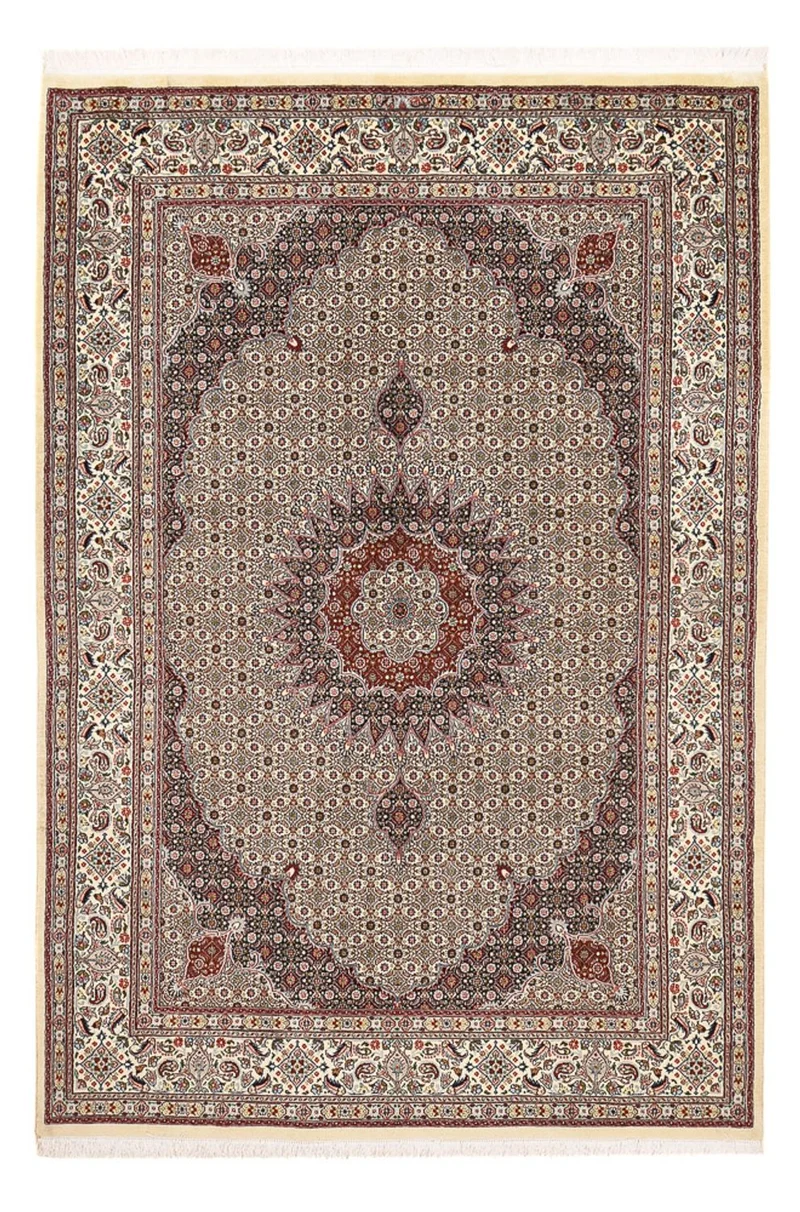 Moud Teppich 195x294cm - Perserteppich - taupe