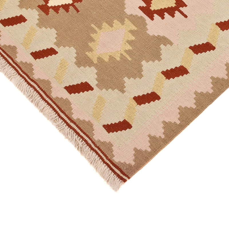 Kelim Fars Teppich 103x155cm - mehrfarbig