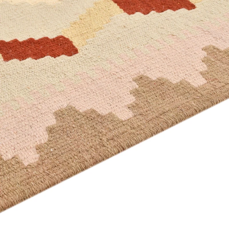 Kelim Fars Teppich 103x155cm - mehrfarbig