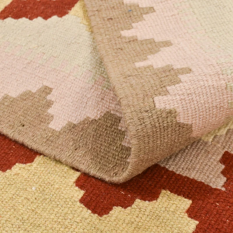 Kelim Fars Teppich 103x155cm - mehrfarbig