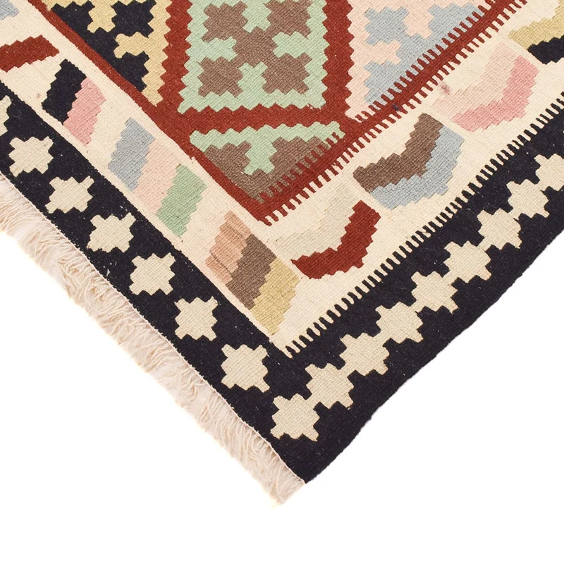 Kelim Fars Teppich 98x145cm - mehrfarbig