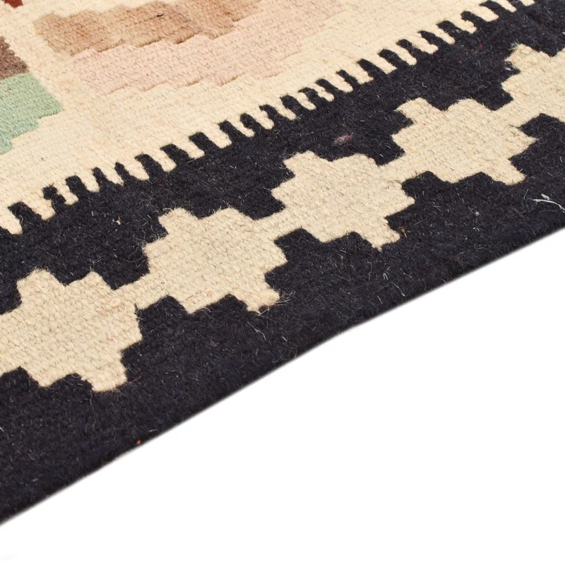 Kelim Fars Teppich 98x145cm - mehrfarbig