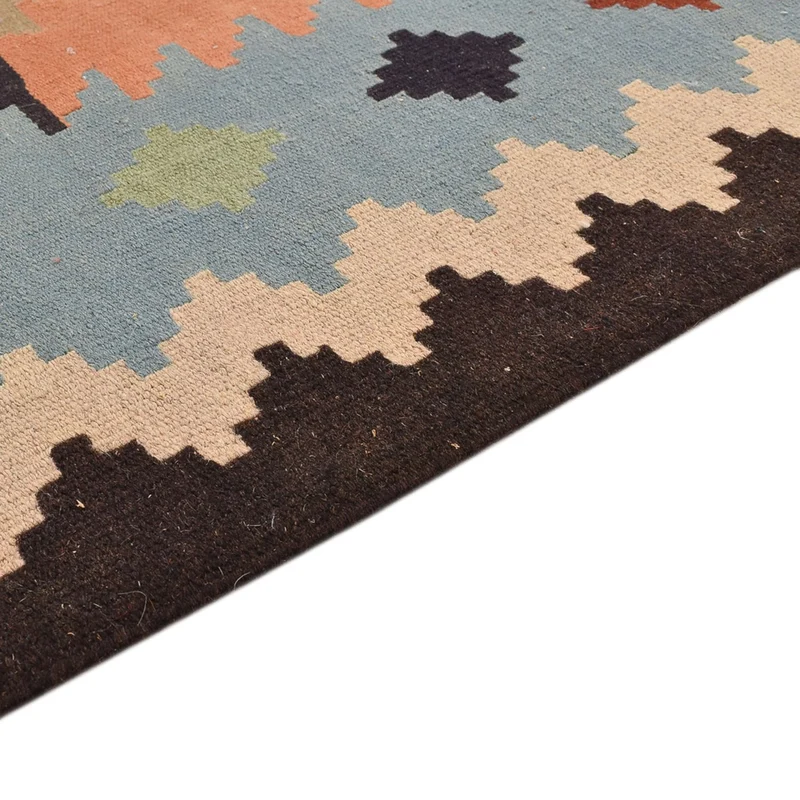Kelim Fars Teppich 97x147cm - mehrfarbig