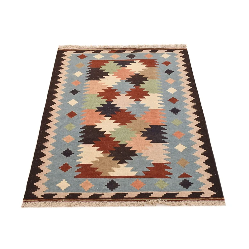 Kelim Fars Teppich 97x147cm - mehrfarbig