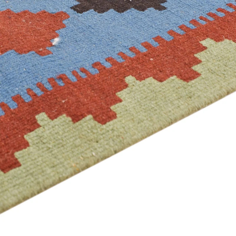 Kelim Fars Teppich 103x140cm - mehrfarbig