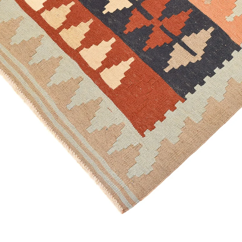 Kelim Fars Teppich 100x147cm - mehrfarbig