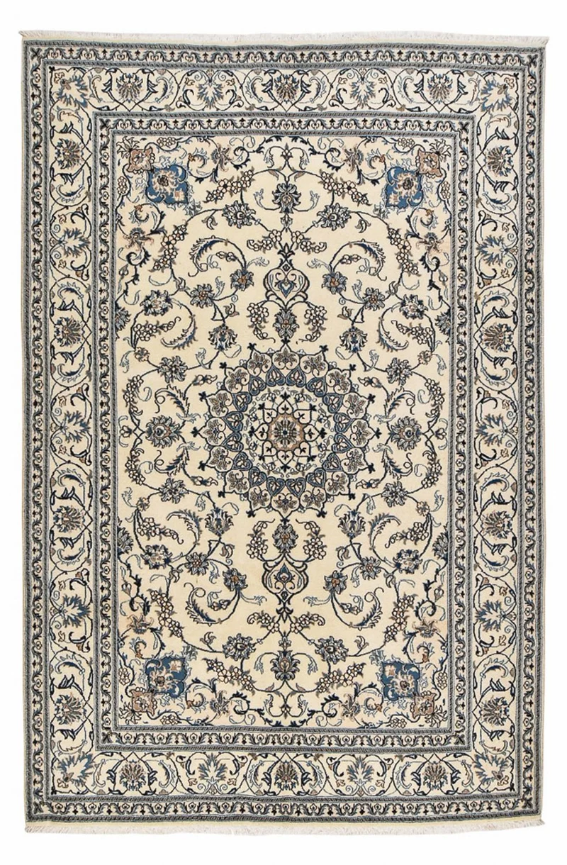 Nain - 12La Teppich 194x295cm - Perserteppich - beige