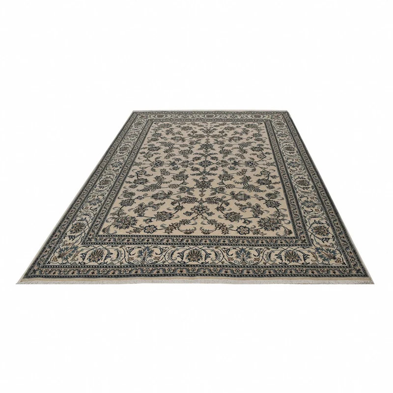 Perserteppich - Nain - 196 x 295 cm - beige