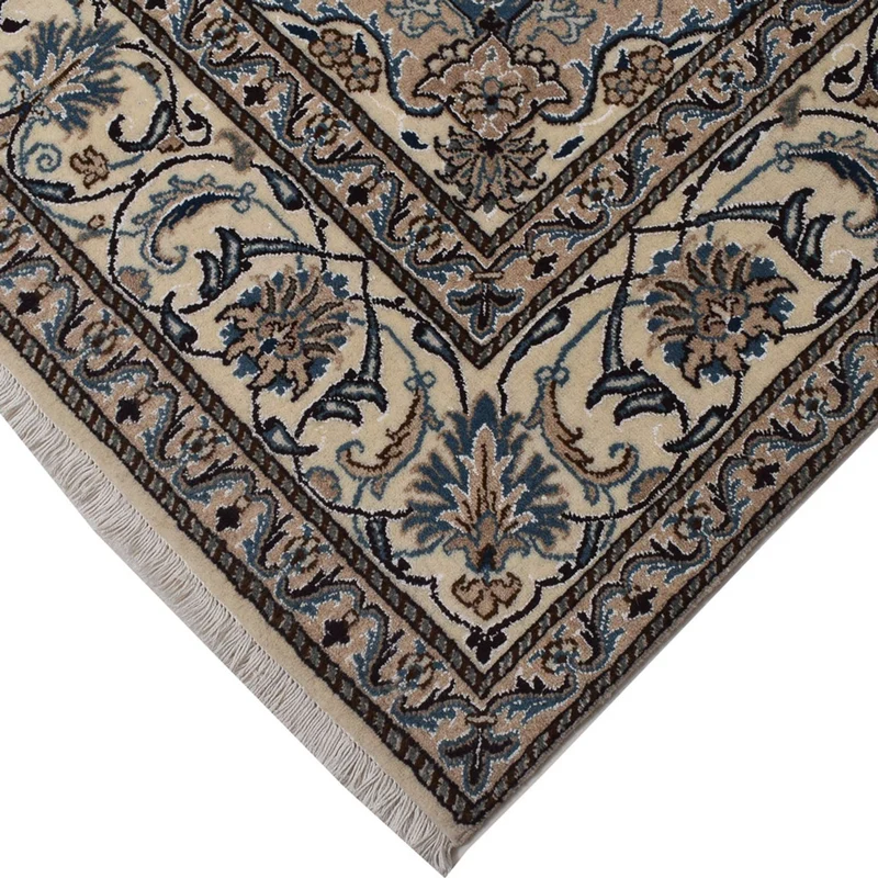 Perserteppich - Nain - 193 x 296 cm - beige
