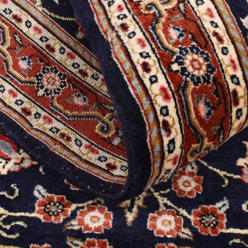 Läufer Perser - Ghom - Royal - 60 x 202 cm - dunkelblau
