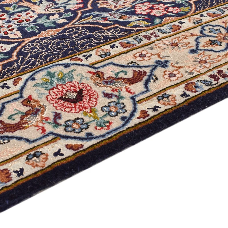 Ilam Teppich 80x300cm - Perserteppich - dunkelblau