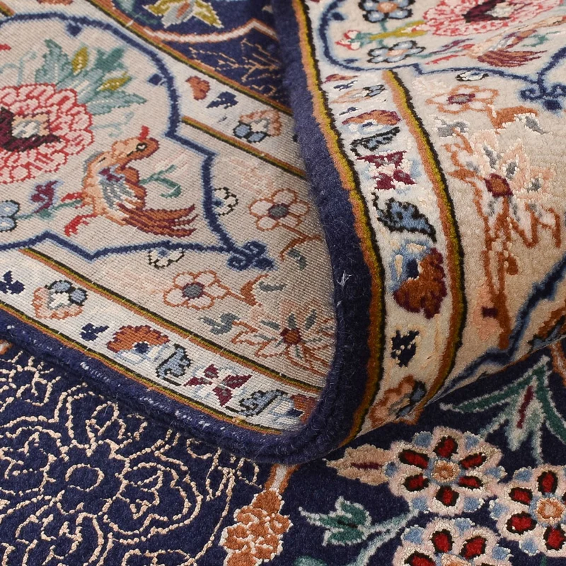 Ilam Teppich 80x300cm - Perserteppich - dunkelblau