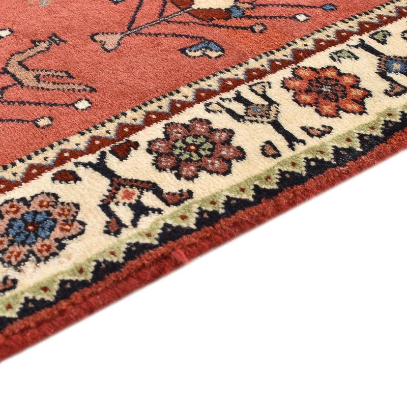Kaschkuli Teppich 65x162cm - Perserteppich - hellrot
