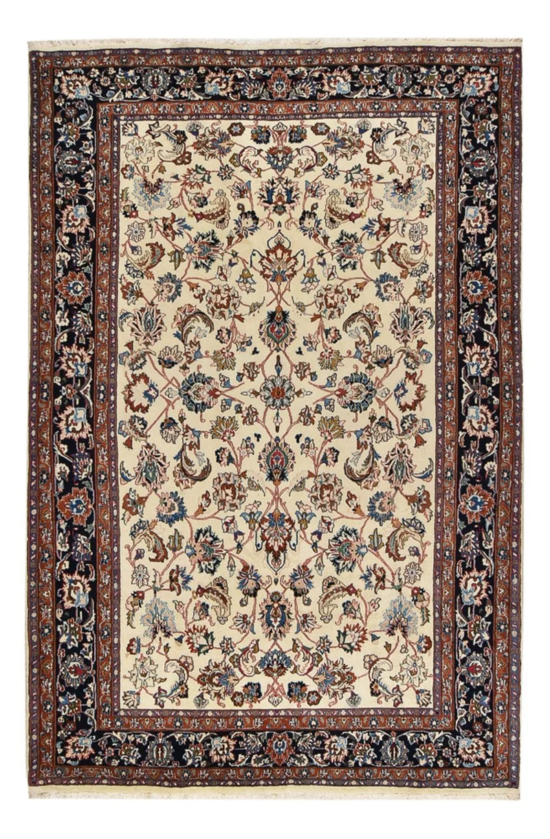 Bidjar Teppich 195x295cm - Perserteppich - hellbeige