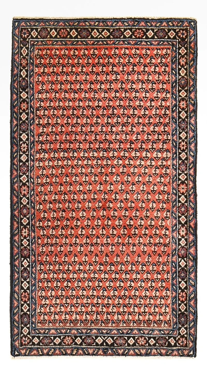 Mir Teppich 64x120cm - Perserteppich - rost