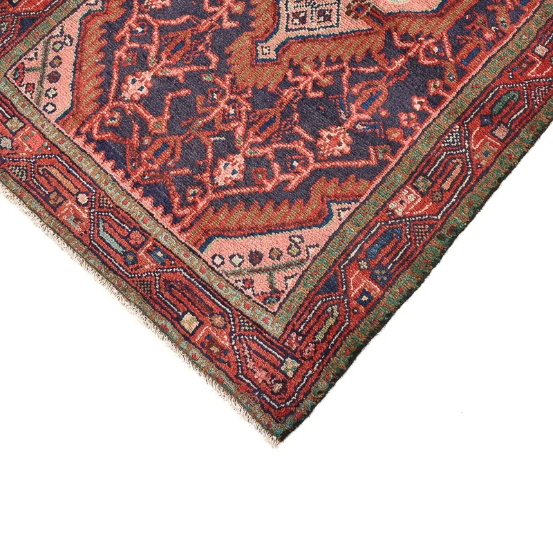 Hamadan Teppich 81x128cm - Perserteppich - hellrot