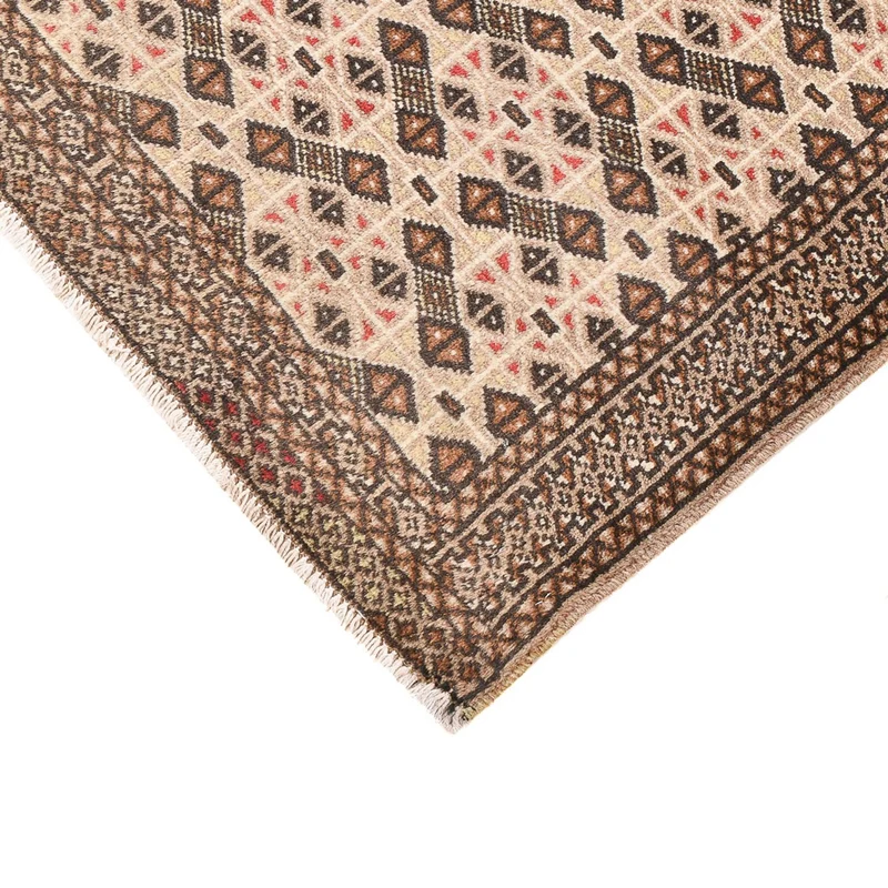 Turkaman Teppich 84x117cm - Orientteppich - sand