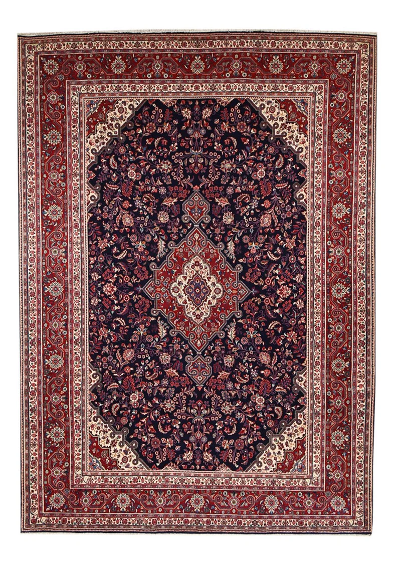 Sarough Teppich 306x428cm - Perserteppich - dunkelrot