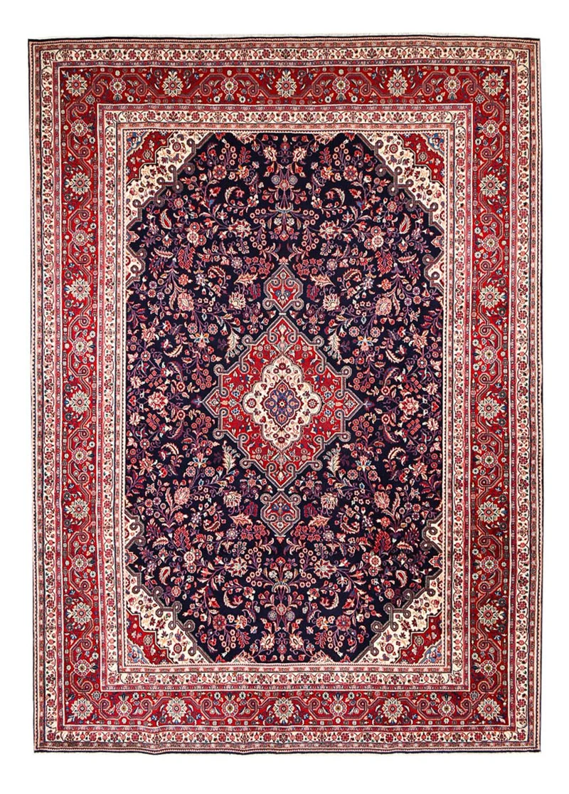 Sarough Teppich 303x428cm - Perserteppich - dunkelrot